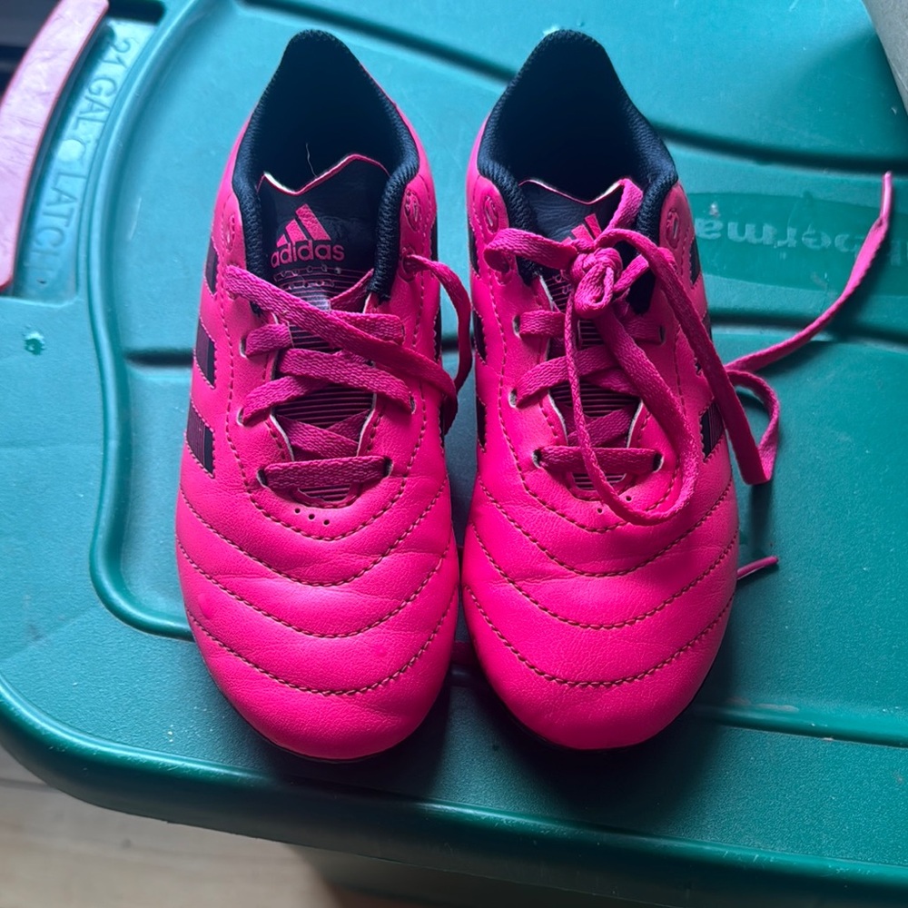 Adidas Pink Soccer Cleats